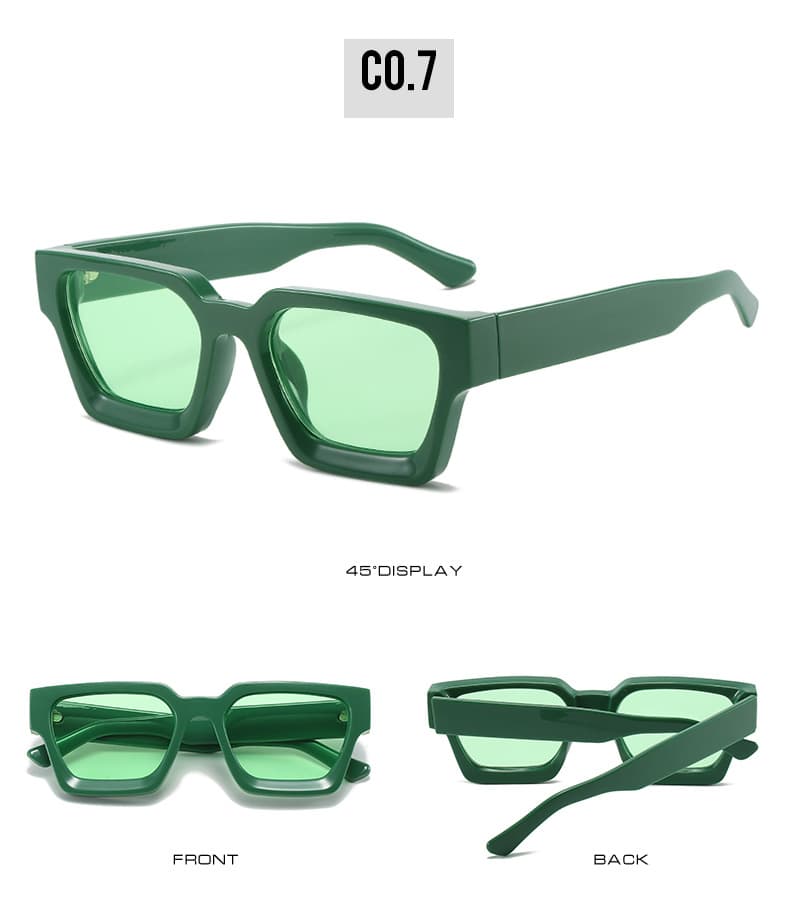 Minimalist And Versatile European And American Thick Frame Sunglasses 6