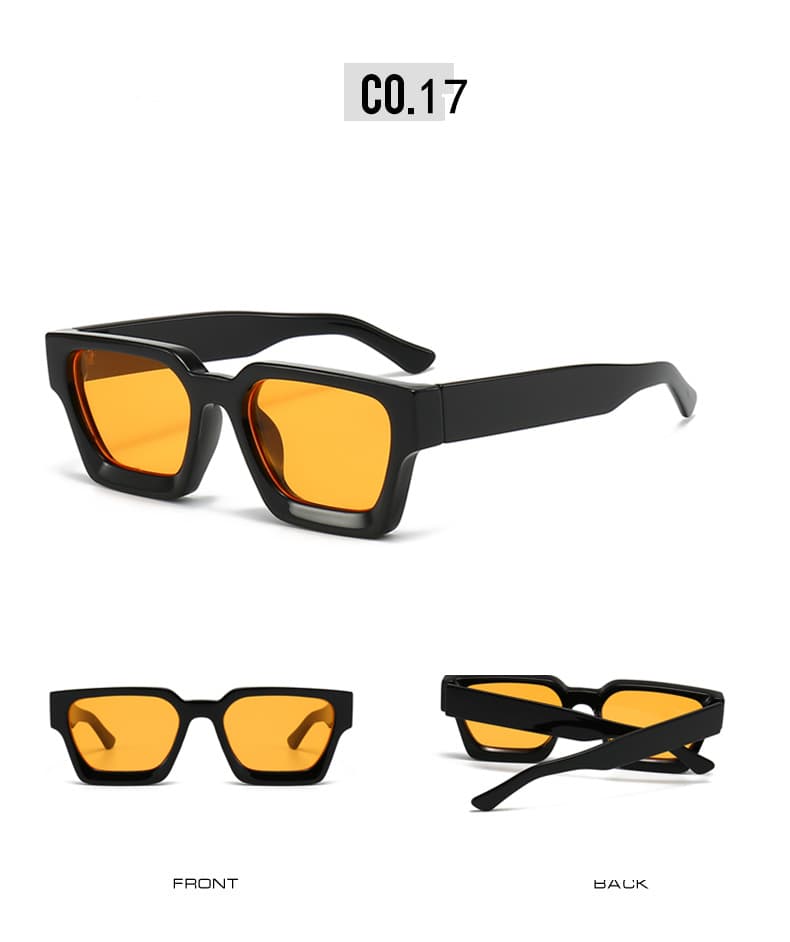 Minimalist And Versatile European And American Thick Frame Sunglasses 7