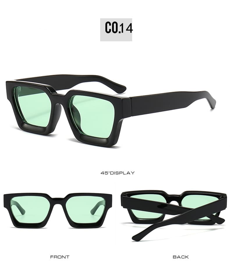 Minimalist And Versatile European And American Thick Frame Sunglasses 38