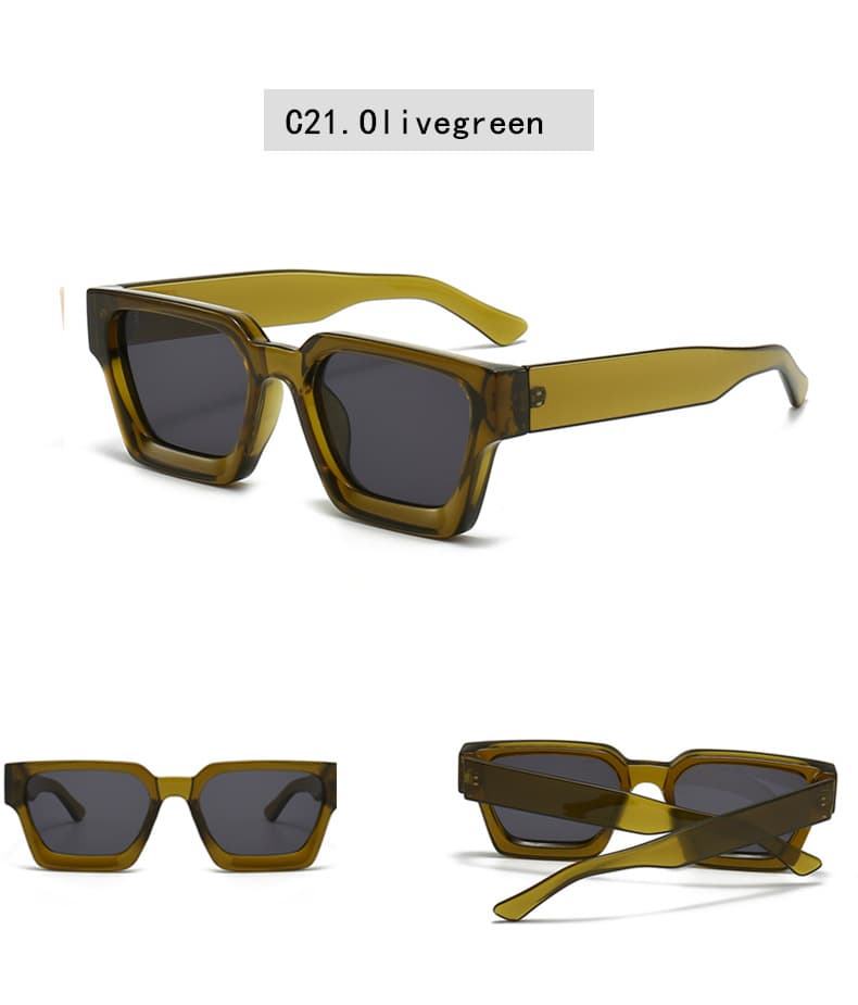 Minimalist And Versatile European And American Thick Frame Sunglasses 47