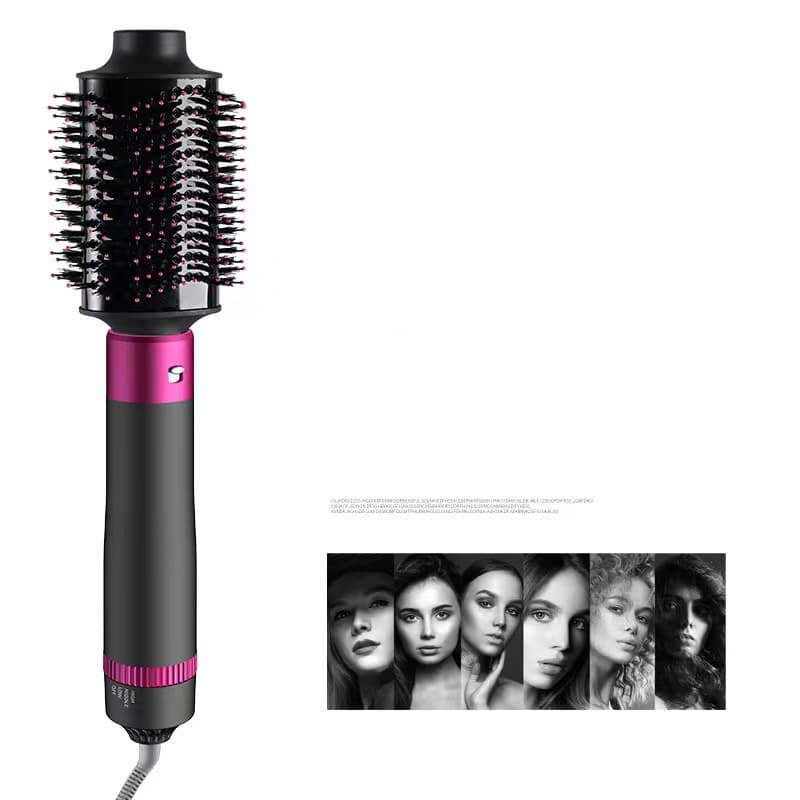 Professional 5 In 1 Hair Dryer Brush Dryer And Straightening Brush Electric Hair Styling Tool Automatic Hair Curler Beauty Supplies Gadgets 4