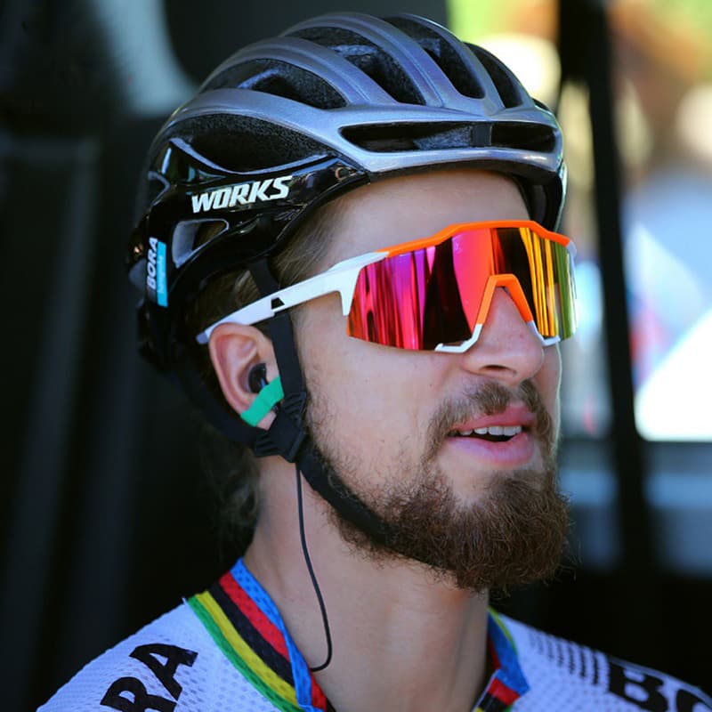 Men Women Sport Road Bike Sunglasses UV400 Cycling Glasses 25