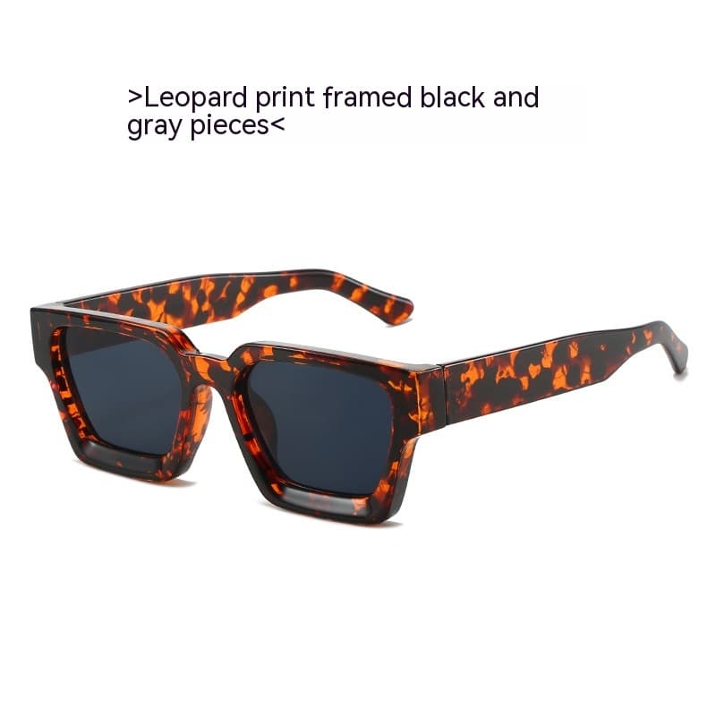 Minimalist And Versatile European And American Thick Frame Sunglasses 10