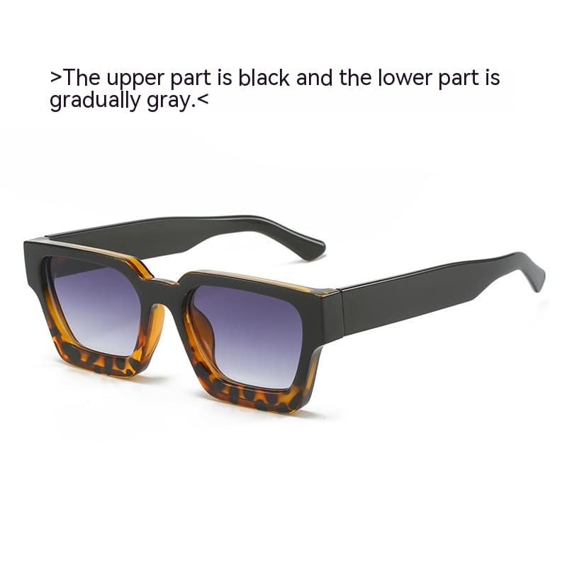 Minimalist And Versatile European And American Thick Frame Sunglasses 16