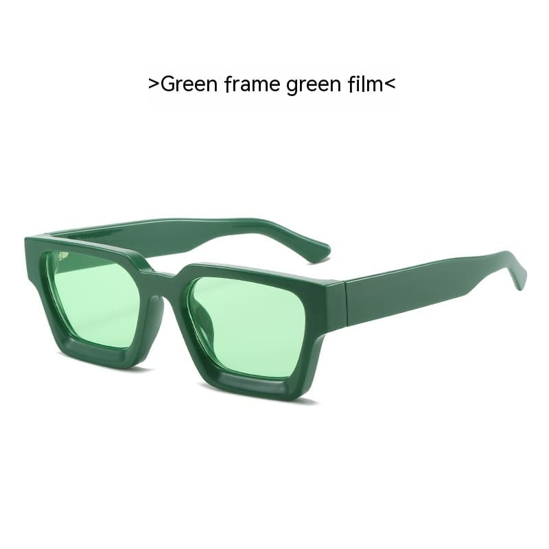 Minimalist And Versatile European And American Thick Frame Sunglasses 9